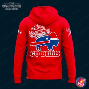 Buffalo Bills 2025 Merry Christmas Hoodie