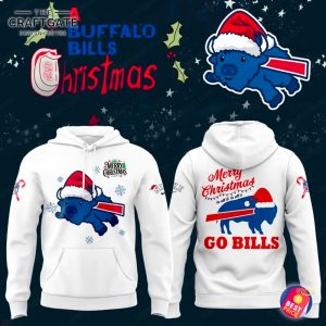 Buffalo Bills 2025 Merry Christmas Hoodie