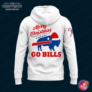 Buffalo Bills 2025 Merry Christmas Hoodie