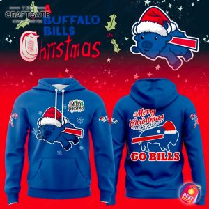 Buffalo Bills 2025 Merry Christmas Hoodie