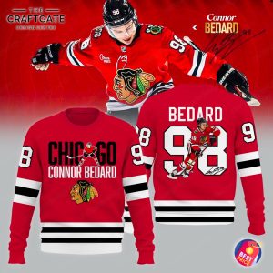 Chicago Blackhawks x Connor Bedard Special Edition Hoodie