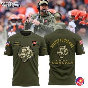 Cincinnati Bengals 2025 Salute to Service Hoodie