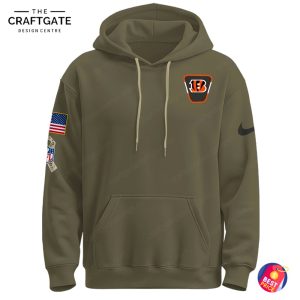 Cincinnati Bengals Salute To Service Hoodie