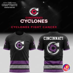 Cincinnati Cyclones 2025 Fight Cancer Limited Hoodie
