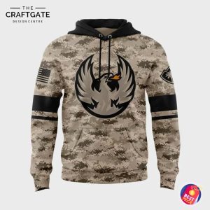 Coachella Valley Firebirds 11-11-2025 Military Appreciation Night Hoodie