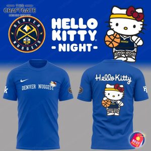 Denver Nuggets x Hello Kitty 2025 Night Hoodie