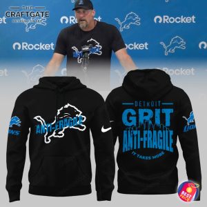 Detroit Lions Anti-Fragile Hoodie