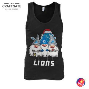 Detroit Lions Merry Christmas T-Shirt