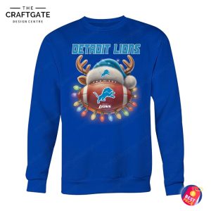 Detroit Lions Merry Christmas T-Shirt