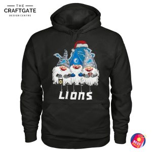Detroit Lions Merry Christmas T-Shirt