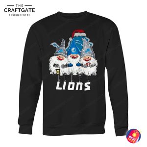 Detroit Lions Merry Christmas T-Shirt