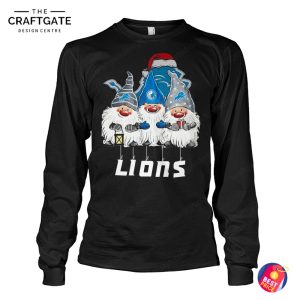 Detroit Lions Merry Christmas T-Shirt