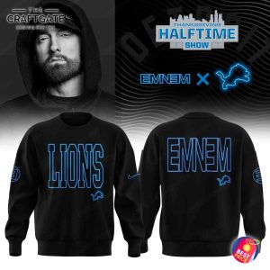 Detroit Lions x Eminem Halftime Show Hoodie