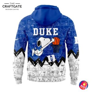 Duke Blue Devils Men's Basketball Peanuts Night Hoodie