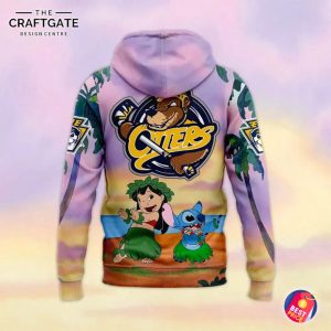Erie Otters x Lilo Stitch Night Hoodie