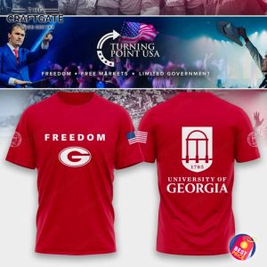 Georgia Bulldogs Turning Point USA Hoodie