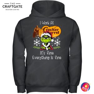 Grinch I Work At Cracker Barrel T-Shirt
