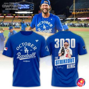 Los Angeles Dodgers 2025 October Baseball Hoodie