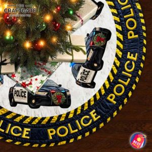 Merry Christmas x Police  Limited Tree Skirt