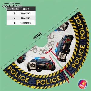 Merry Christmas x Police  Limited Tree Skirt