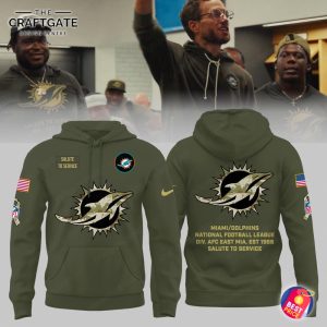 Miami Dolphins Salute to Service Hoodie