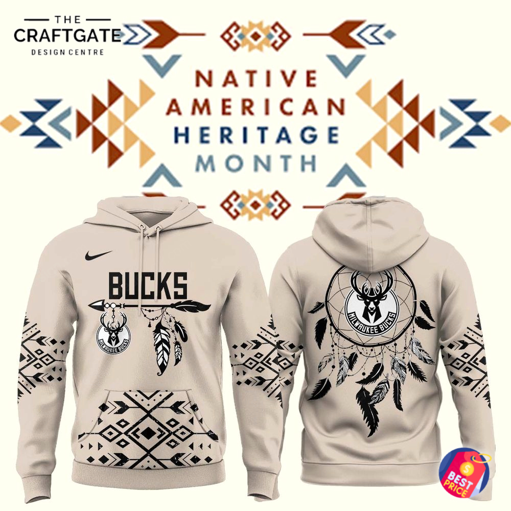 Milwaukee Bucks Native American Heritage Month Hoodie 1