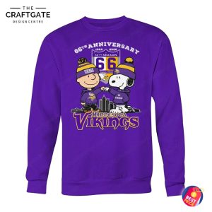 Minnesota Vikings 66th Anniversary T-Shirt