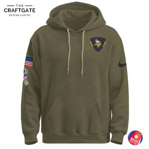 Minnesota Vikings Salute To Service Hoodie