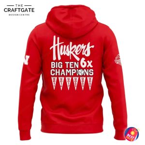 Nebraska Cornhuskers Big Ten Champions Limited Hoodie