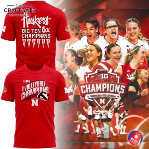 Nebraska Cornhuskers Big Ten Champions Limited Hoodie