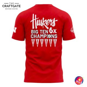 Nebraska Cornhuskers Big Ten Champions Limited Hoodie