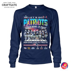 New England Patriots Let's Go T-Shirt
