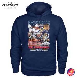 New England Patriots Rob Gronkowski Thank You For The Memories 2D T-Shirt