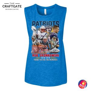 New England Patriots Rob Gronkowski Thank You For The Memories 2D T-Shirt
