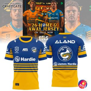 Parramatta Eels James hardie 2025 Hoodie