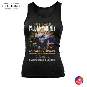 Paul McCartney 68th Anniversary Thank You For The Memories T-Shirt