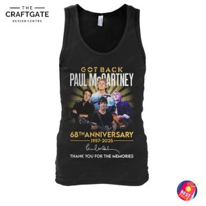 Paul McCartney 68th Anniversary Thank You For The Memories T-Shirt