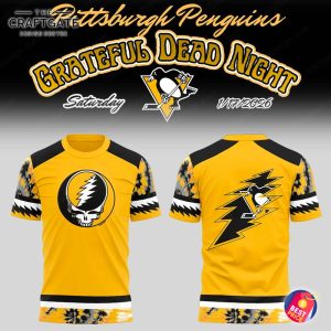 Pittsburgh Penguins x Grateful Dead Night 2025 Hoodie
