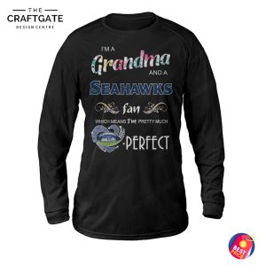 Seattle Seahawks I'm A Grandma And A Fan T-Shirt