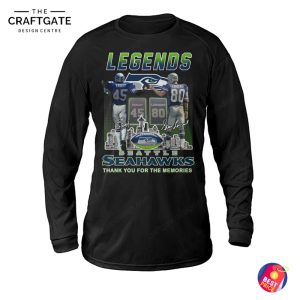 Seattle Seahawks Legends Thank You For The Memories T-Shirt
