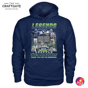 Seattle Seahawks Legends Thank You For The Memories T-Shirt