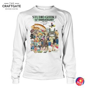 Studio Ghibli 40th Anniversary 1985-2025 T-Shirt