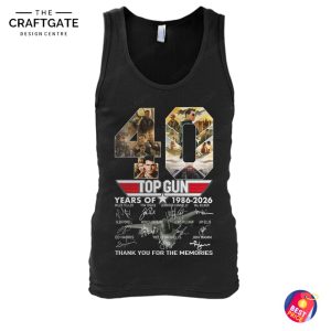 Top Gun 1986-2026 Thank You For The Memories T-Shirt