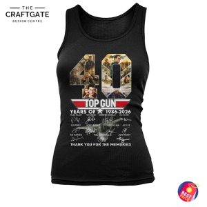 Top Gun 1986-2026 Thank You For The Memories T-Shirt