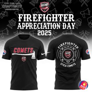 Utica Comets x Firefighter  2025 Hoodie