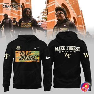 Wake Forest Deacs Camo Hoodie