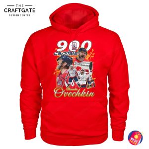 Washington Capitals Player Alexander Ovechkin 900 Capotals T-Shirt
