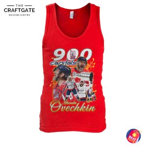 Washington Capitals Player Alexander Ovechkin 900 Capotals T-Shirt
