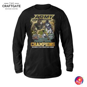 Army Black Knights Champions New T-Shirt
