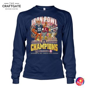 Auburn Tigers 2025 Iron Bowl Champions T-Shirt